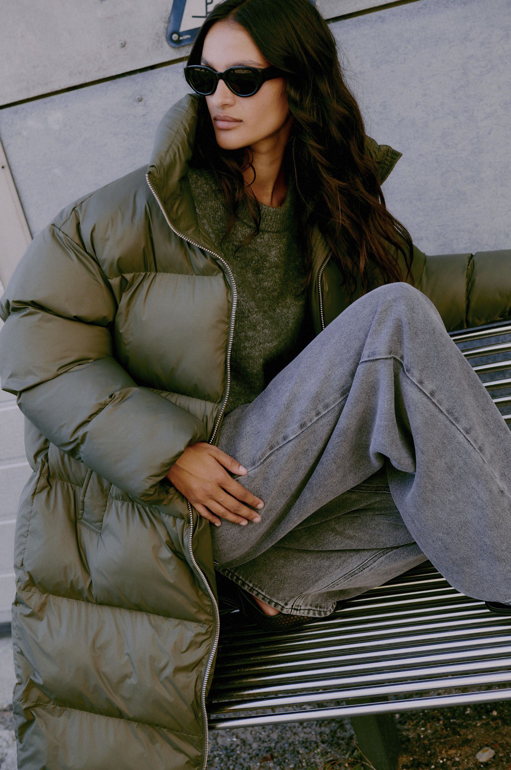 Riya Long Puffer Jacket