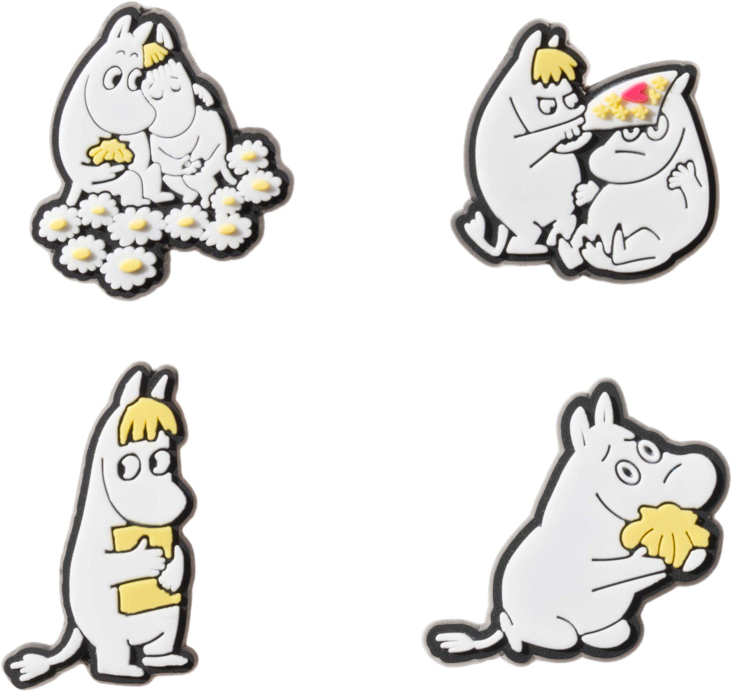 Moomin 3D charm set Sweethearts 4pc