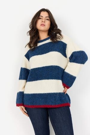 Curvy WA-JOLIE 1 Pullover Blå