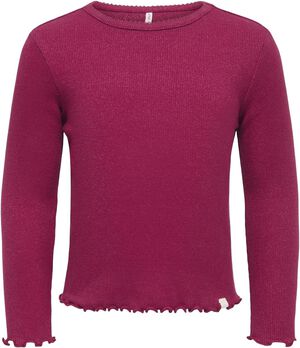 KMGTRINNY L/S PARTY ONECK TOP JRS