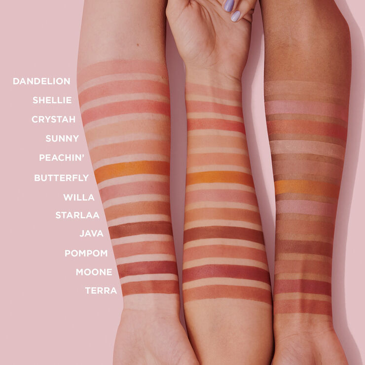 BOP Crystah rosa blush - blush med shimmer