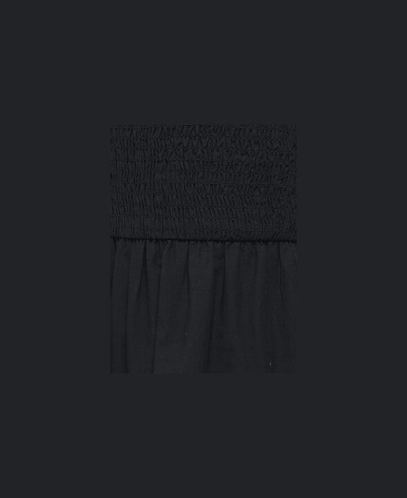 KOGLOU LIFE EMB SMOCK DRESS WVN