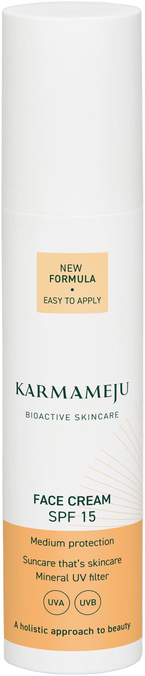 SUN Face Cream, SPF 15, 50 ml, zinc