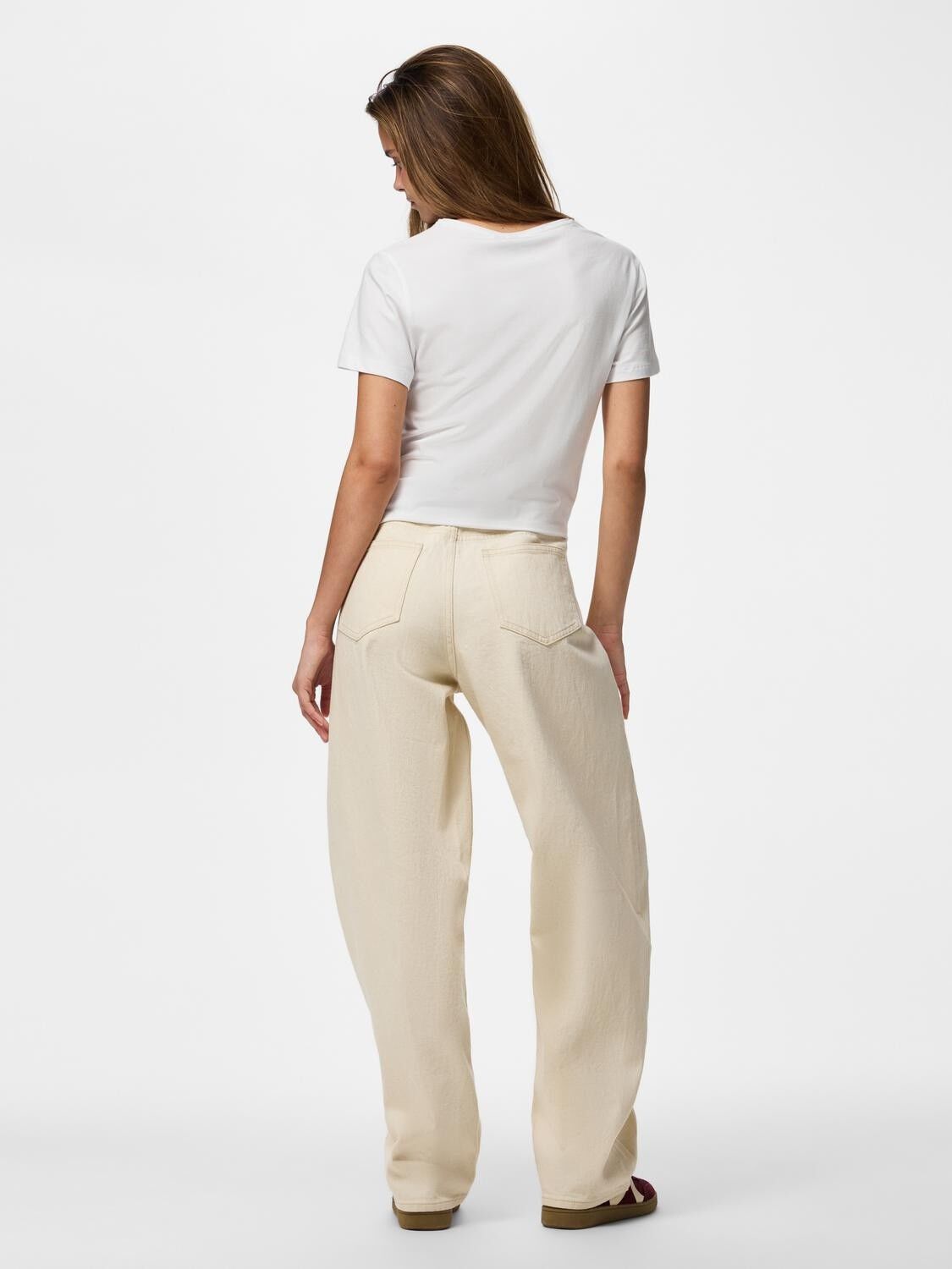 Pcgrace Hw Barrel Jeans Bc