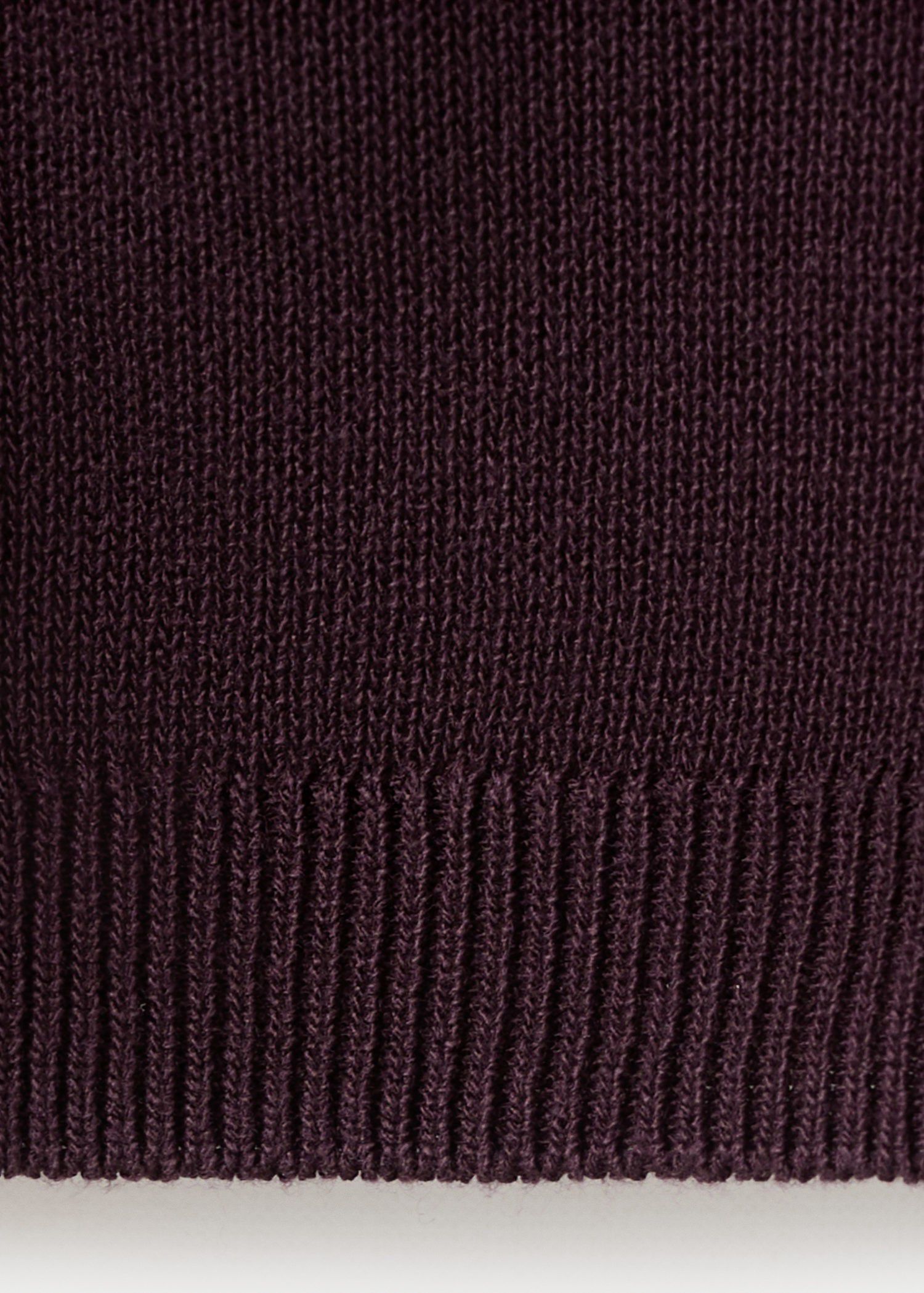 Fine-knit straight-fit cardigan