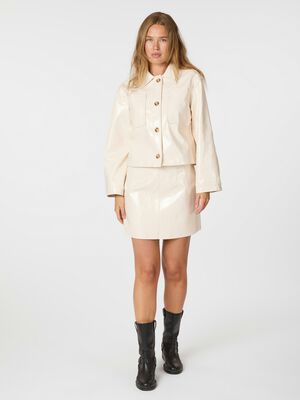 Hemie Patent Skirt