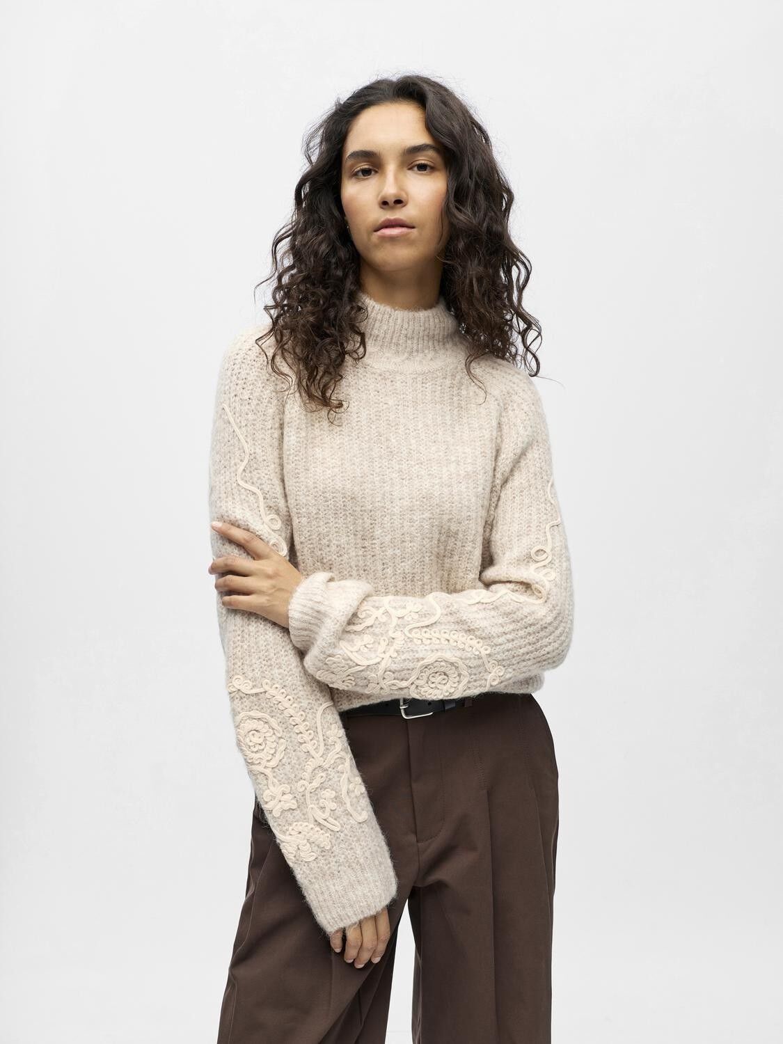 OBJLUCIA L/S RE PULLOVER E AW FAIR