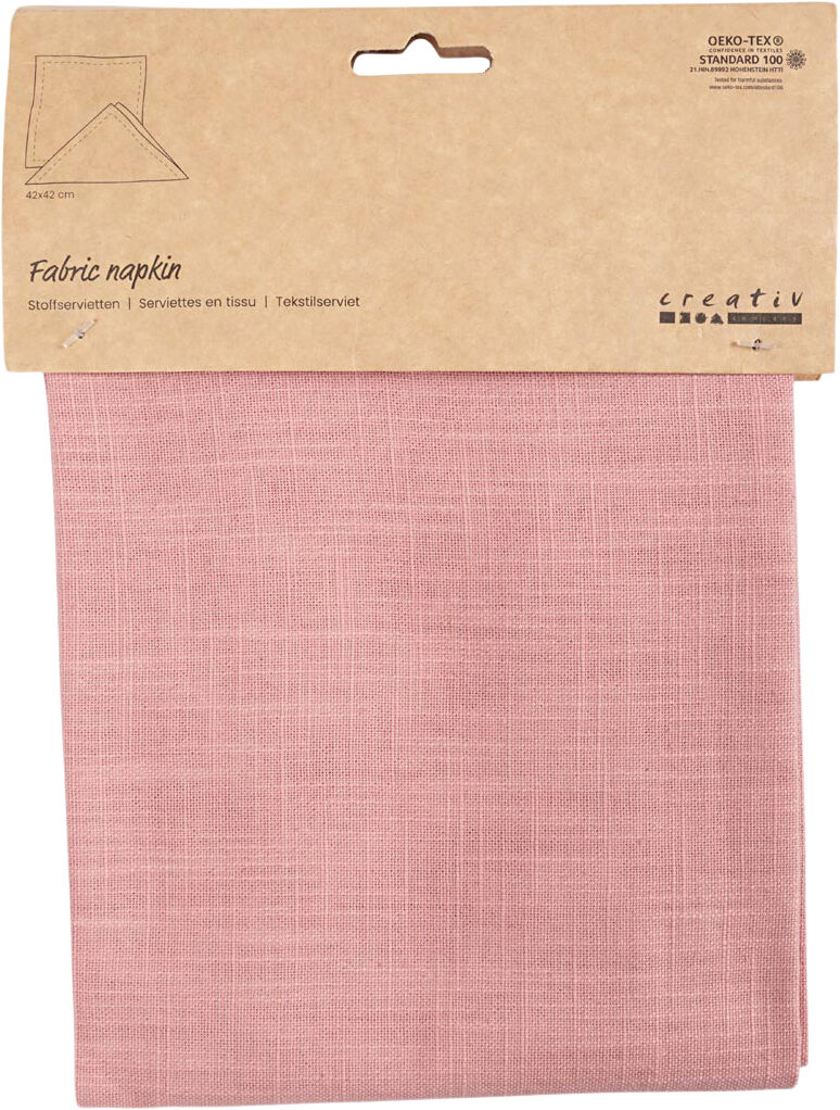 Stofserviet, str. 42x42 cm, 2 stk.