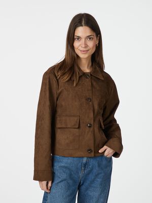 Romana Faux Suede Jacket