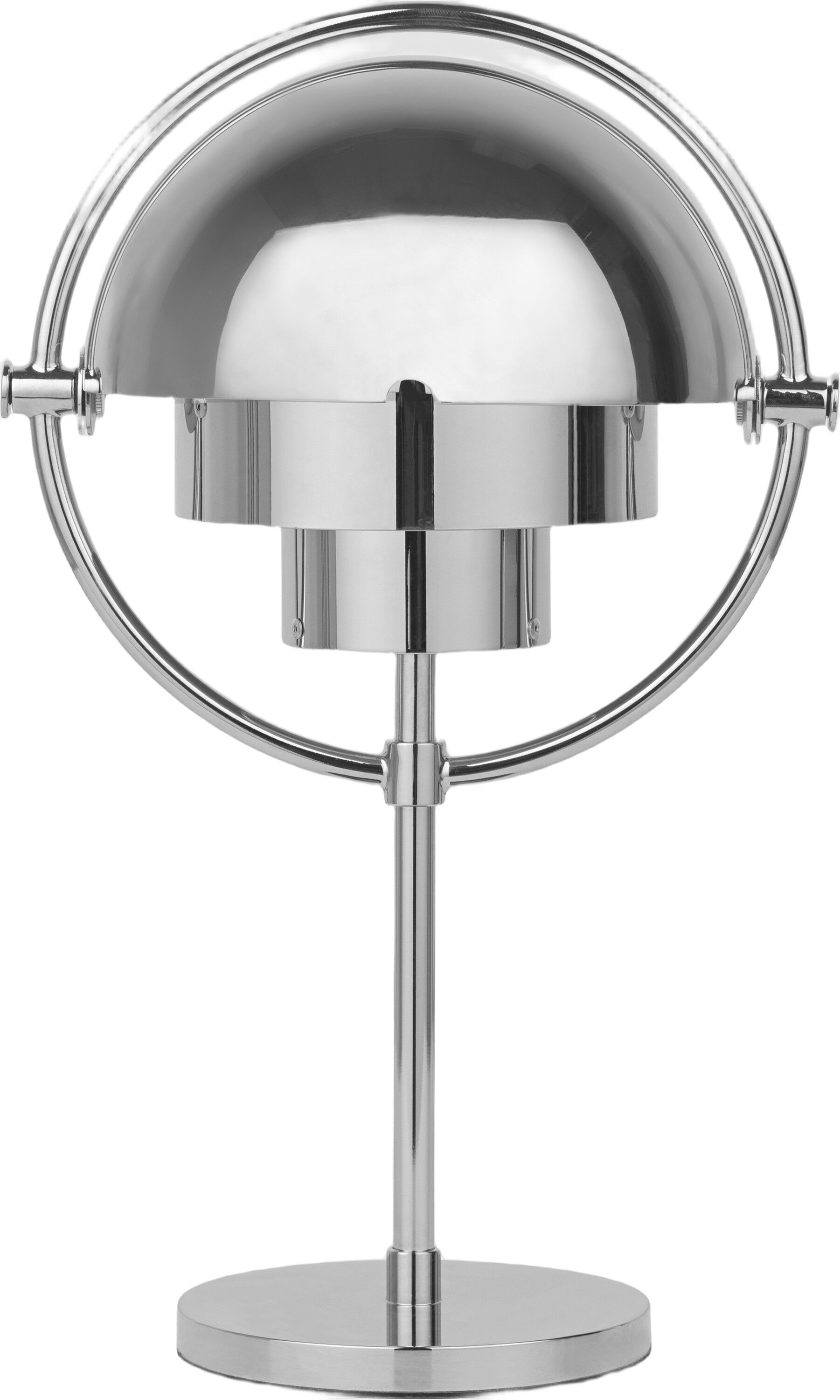 Multi-Lite Portable Lamp, EU (Base: Chrome, Shade: Chrome)