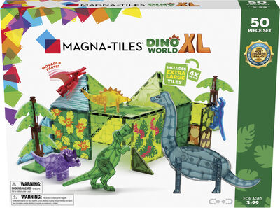 Magna-Tiles Dino World XL 50pcs