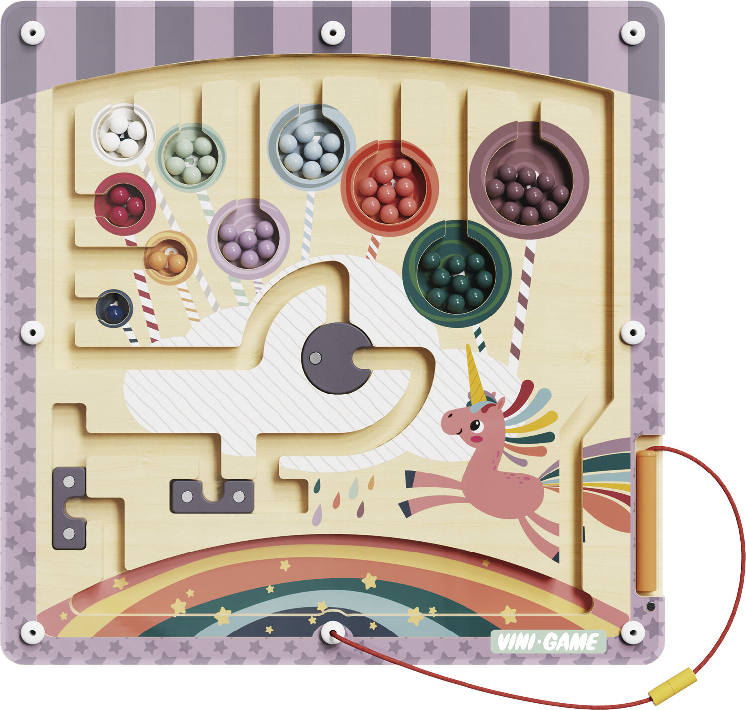 UNICORN TR&AElig;/MAGNET SPIL