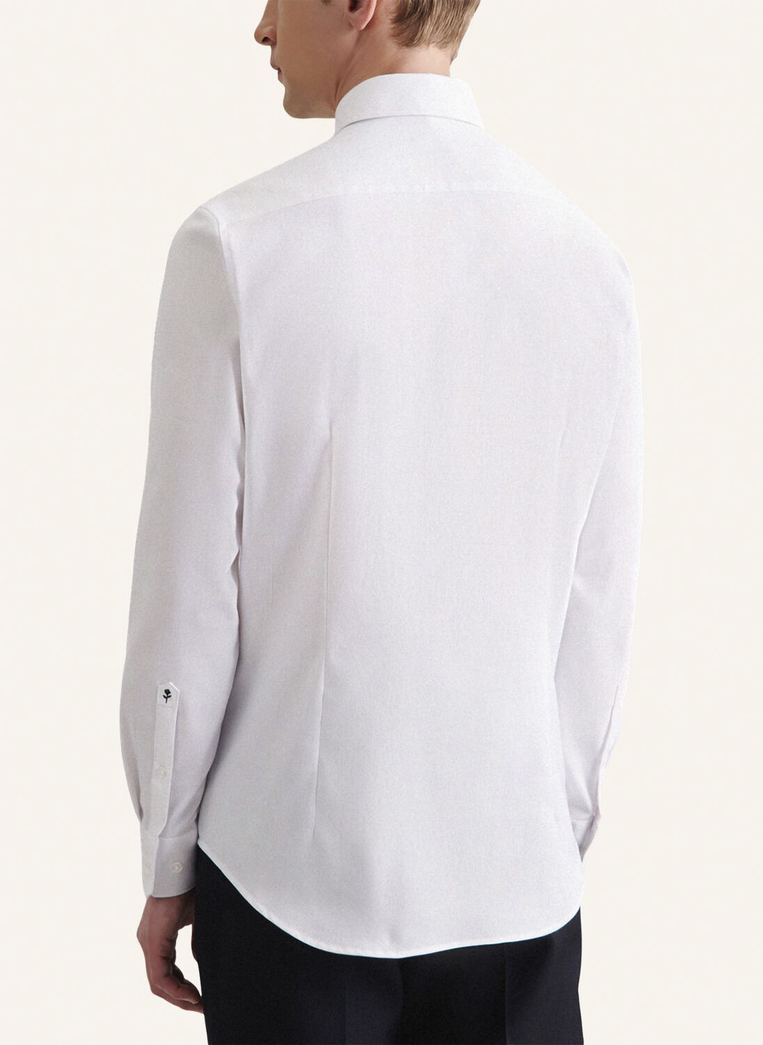 Performance shirt Slim Long sleeve Kent-Collar Uni