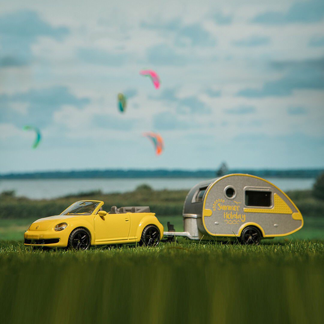 Siku Car With Trailer Car
