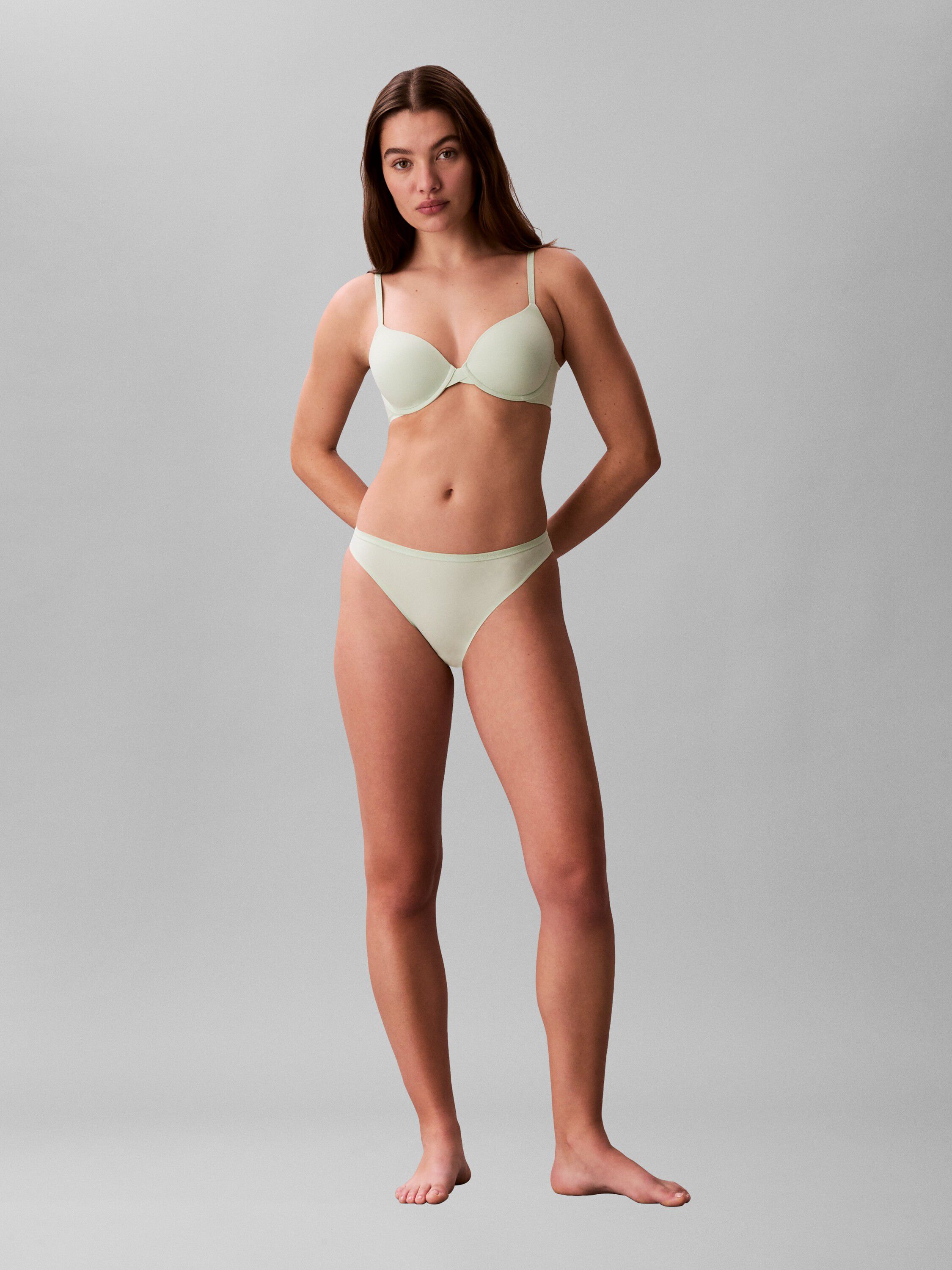 Tonal Logo Straps Lightly Lined Bra