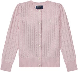 Mini-Cable Cotton Cardigan