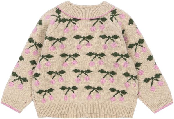 BELOU KNIT COLLAR CARDIGAN