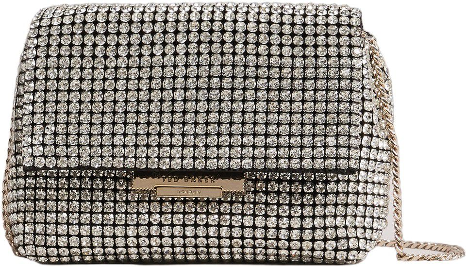 GLITERS Crystal Mini Cross Body Bag