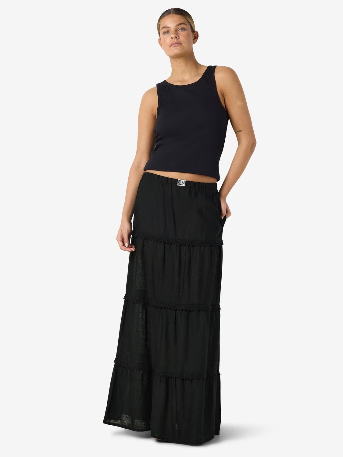 Nmleilani Sienna Nw Maxi Skirt Wvn Fwd