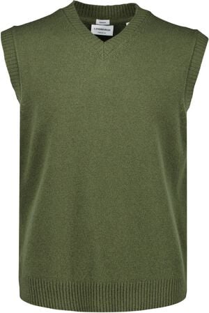 Lambswool button slipover