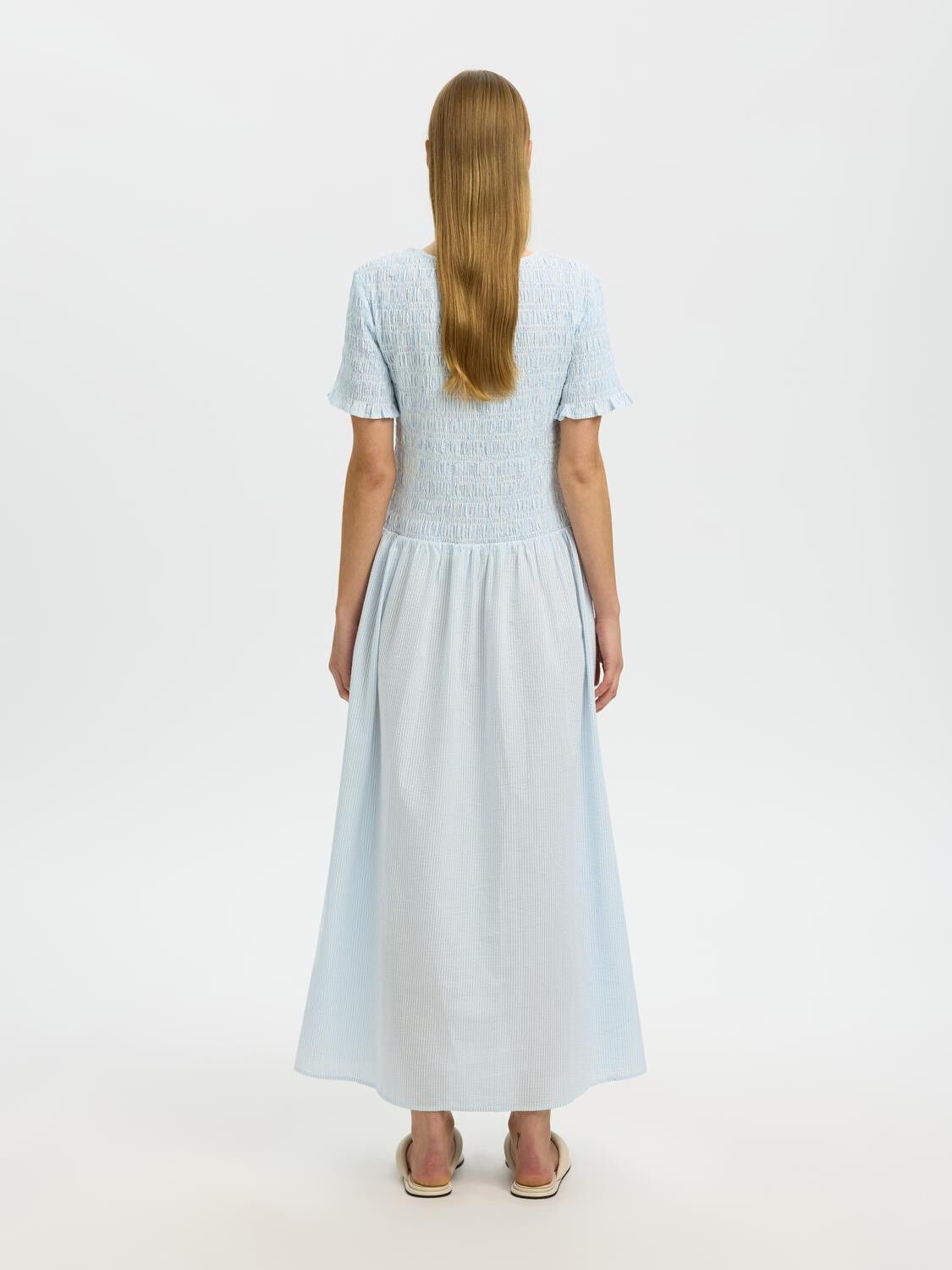 Slfhannah Regular Ss Ankle Dress B