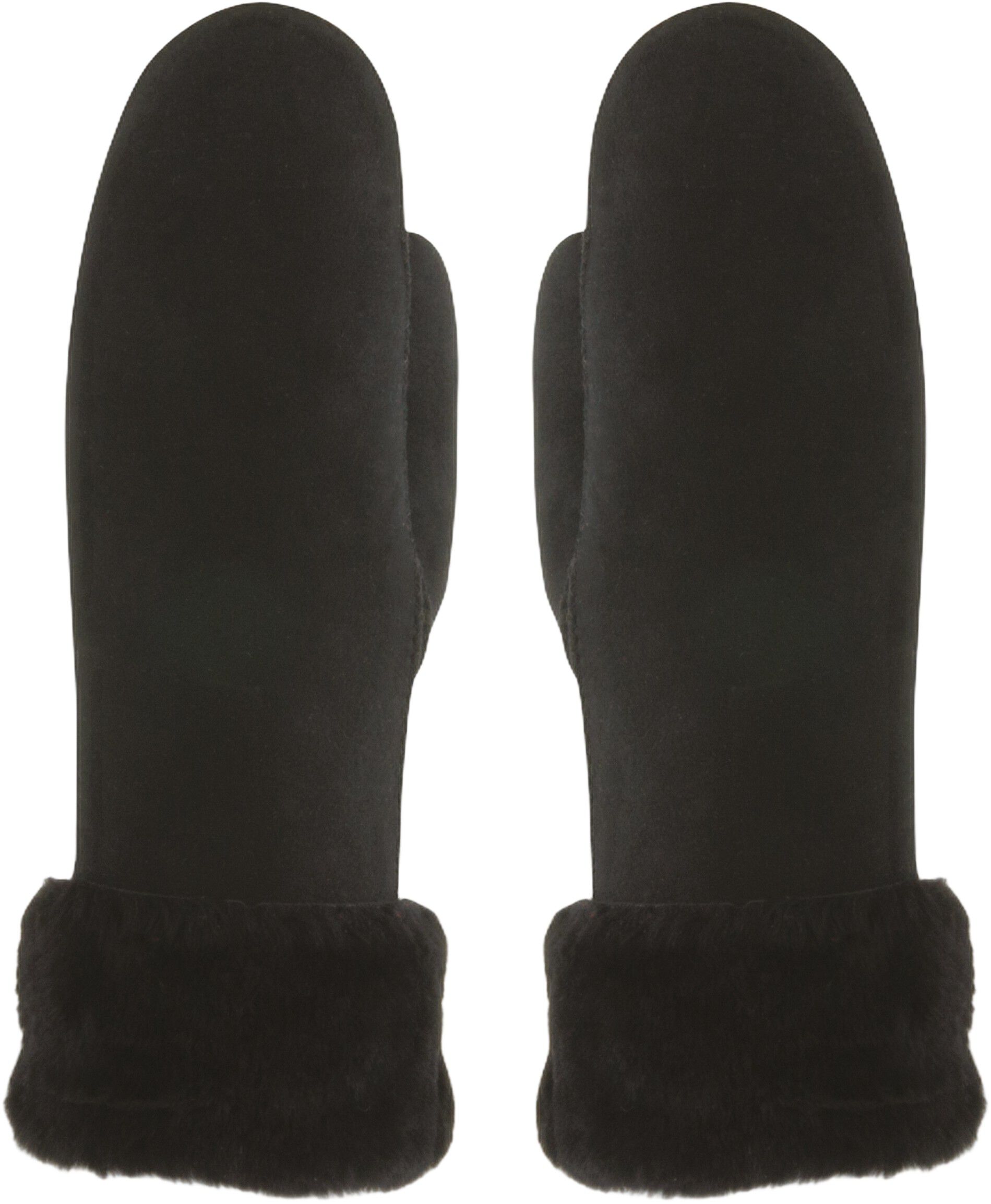 MJM Glove Mitten Arlene W Sheepskin Black