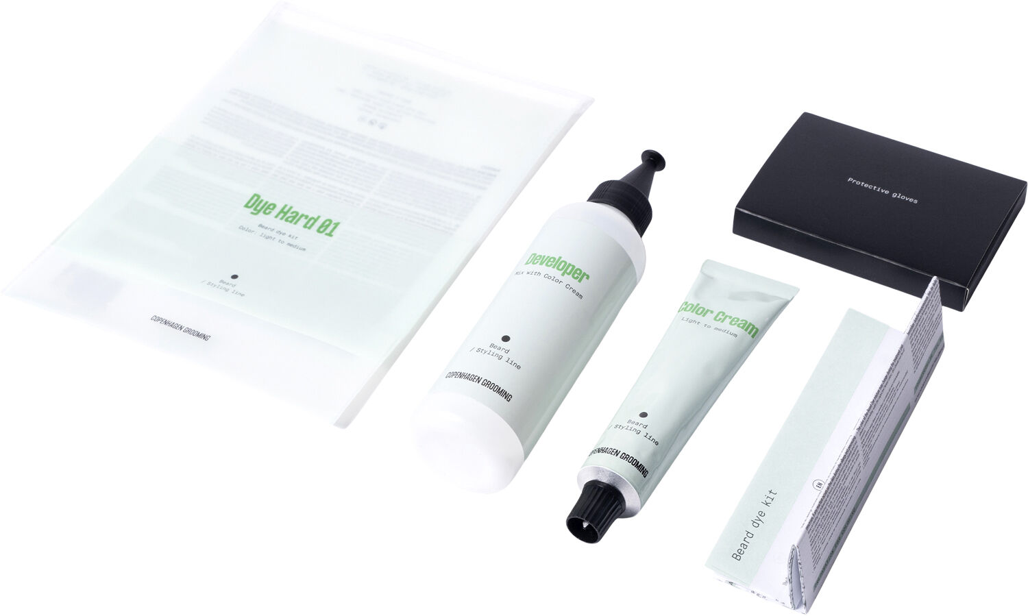 Dye Hard 01 - sk&aelig;gfarve light to medium