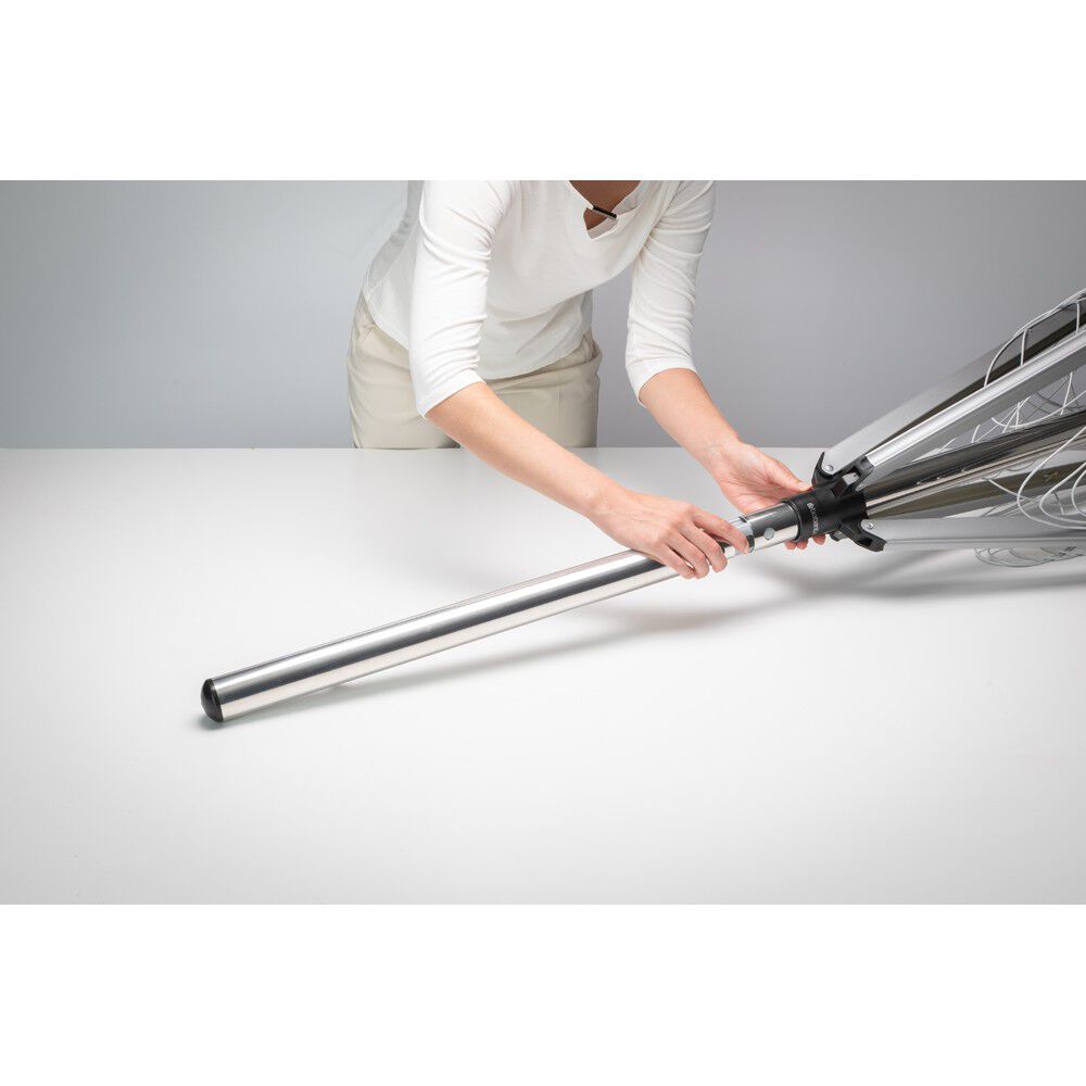 Topspinner 40 mtr. 2 delt aksel - Metallic Grey