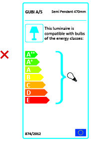 Semi Pendant - &oslash;47 (Shade: Black Semi Matt)