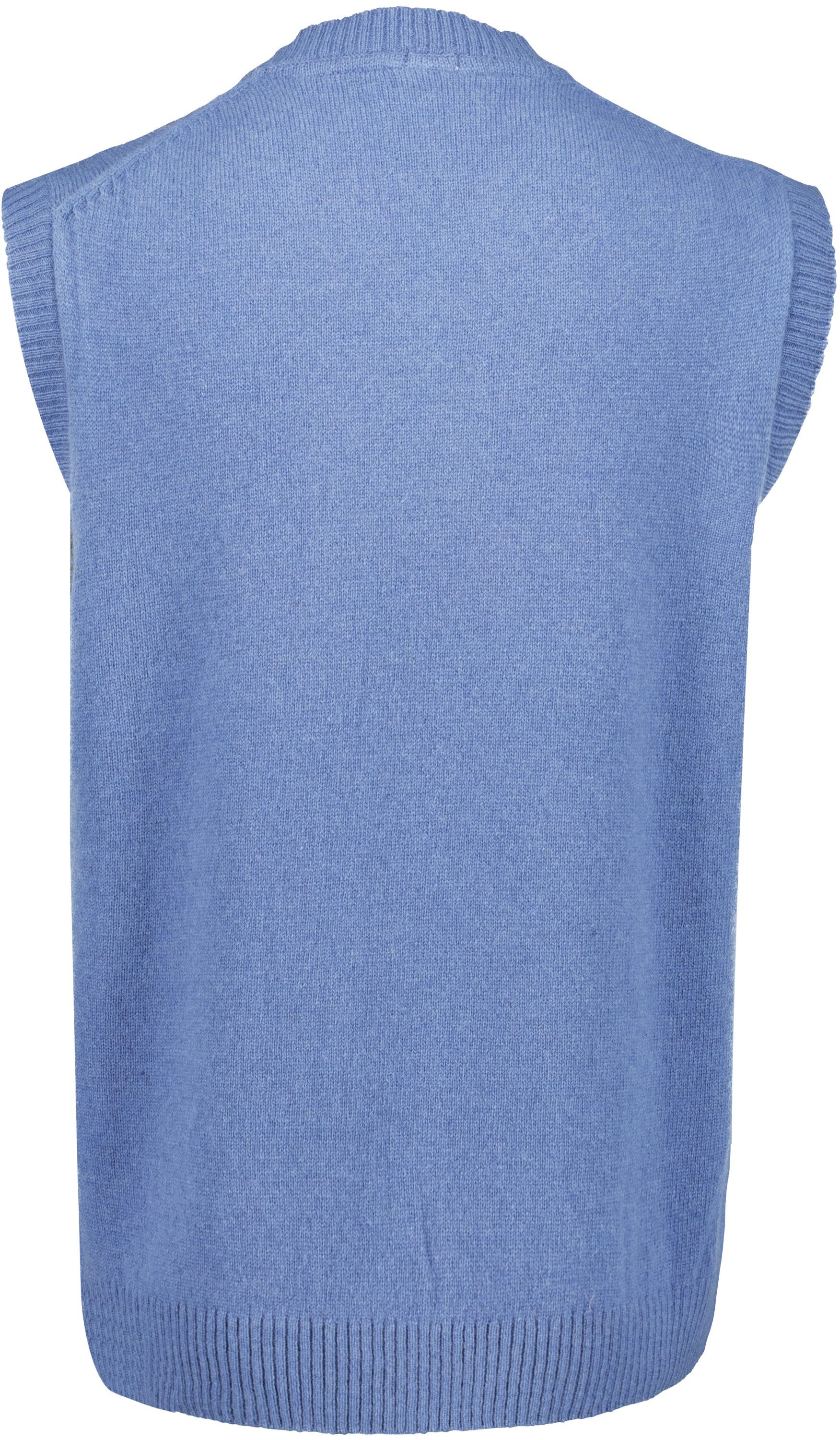 Lambswool button slipover
