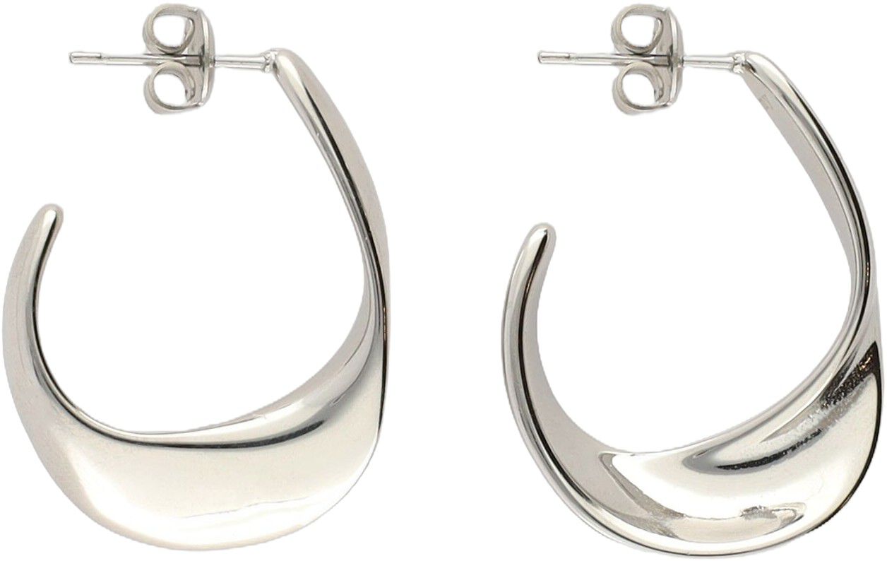 Earring hoops twist