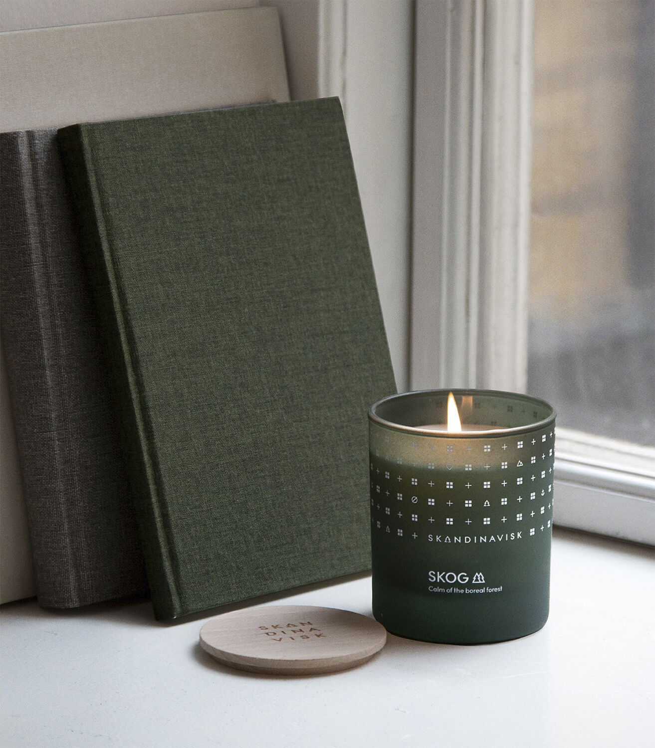 SKOG Scented Candle w Lid 200g