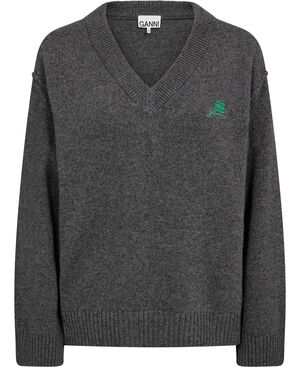 Core Future Wool Mix V-neck