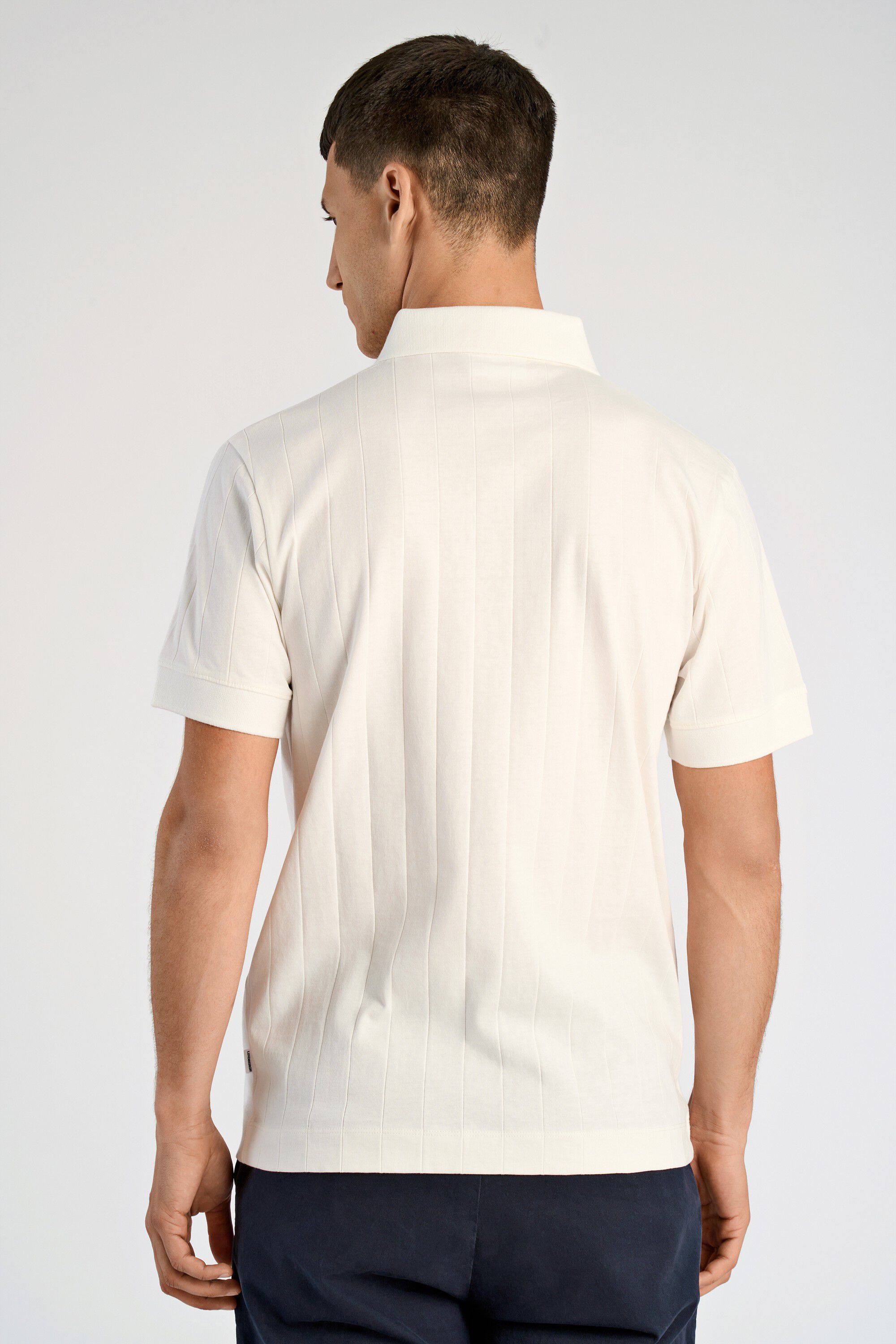 Needle drop polo S/S