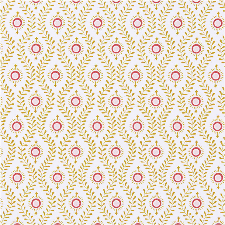 Paper Napkin 12,5x12,5cm Lulu Cerise 50pcs