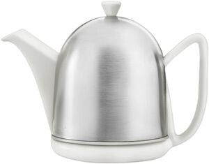 "Tekanne Cosy Manto 1 liter Hvit/Matt st&Atilde;&yen;l"