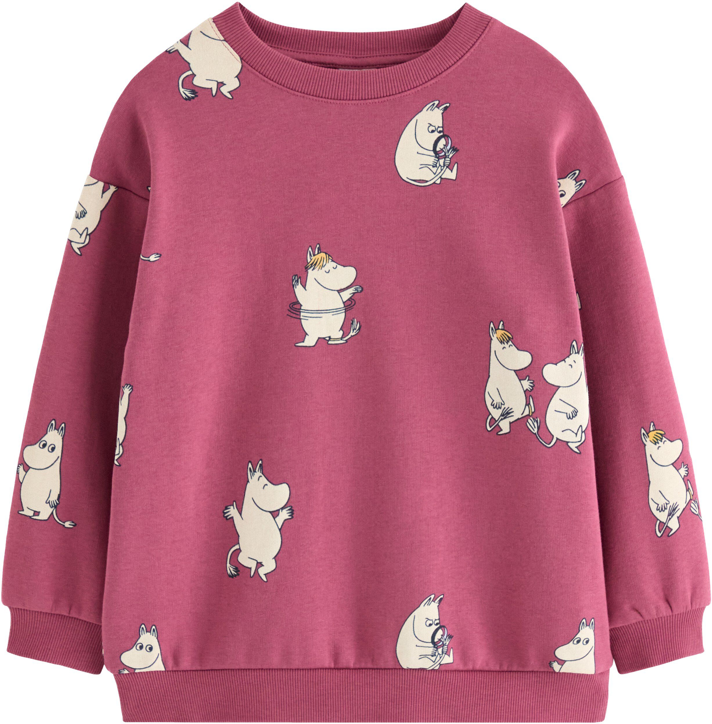 Mumin sweatshirt med borstad insida