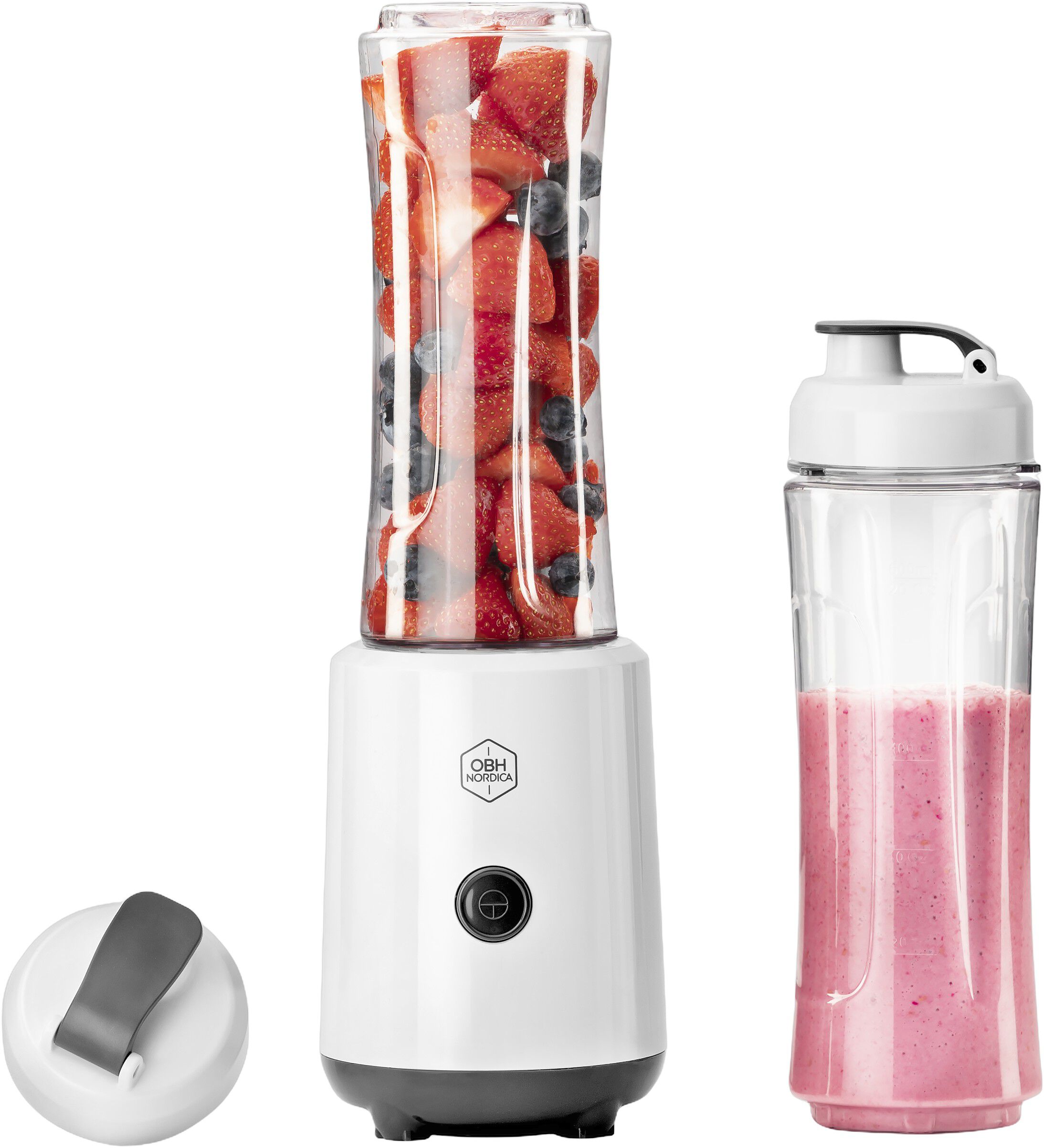 OBH Nordica Twister Go To-Go-Blender Hvid