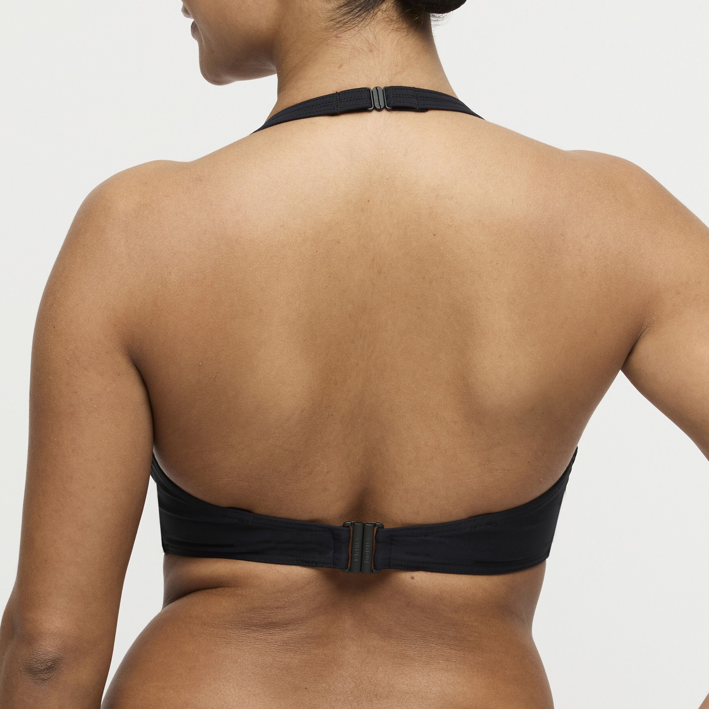 Uvita padded plunge bikini top