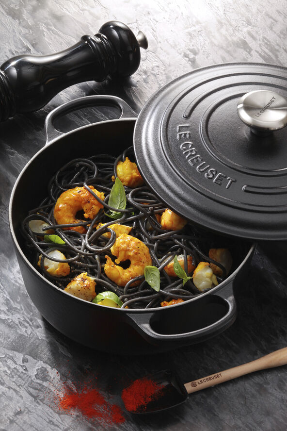 Rund gryta 5,3 L Matte Black