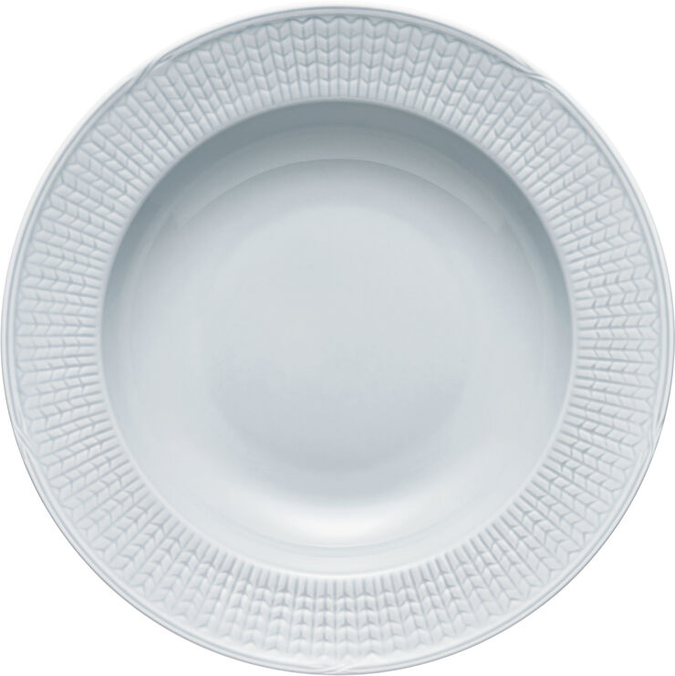 Swedish Grace Tallrik djup 25 cm Is