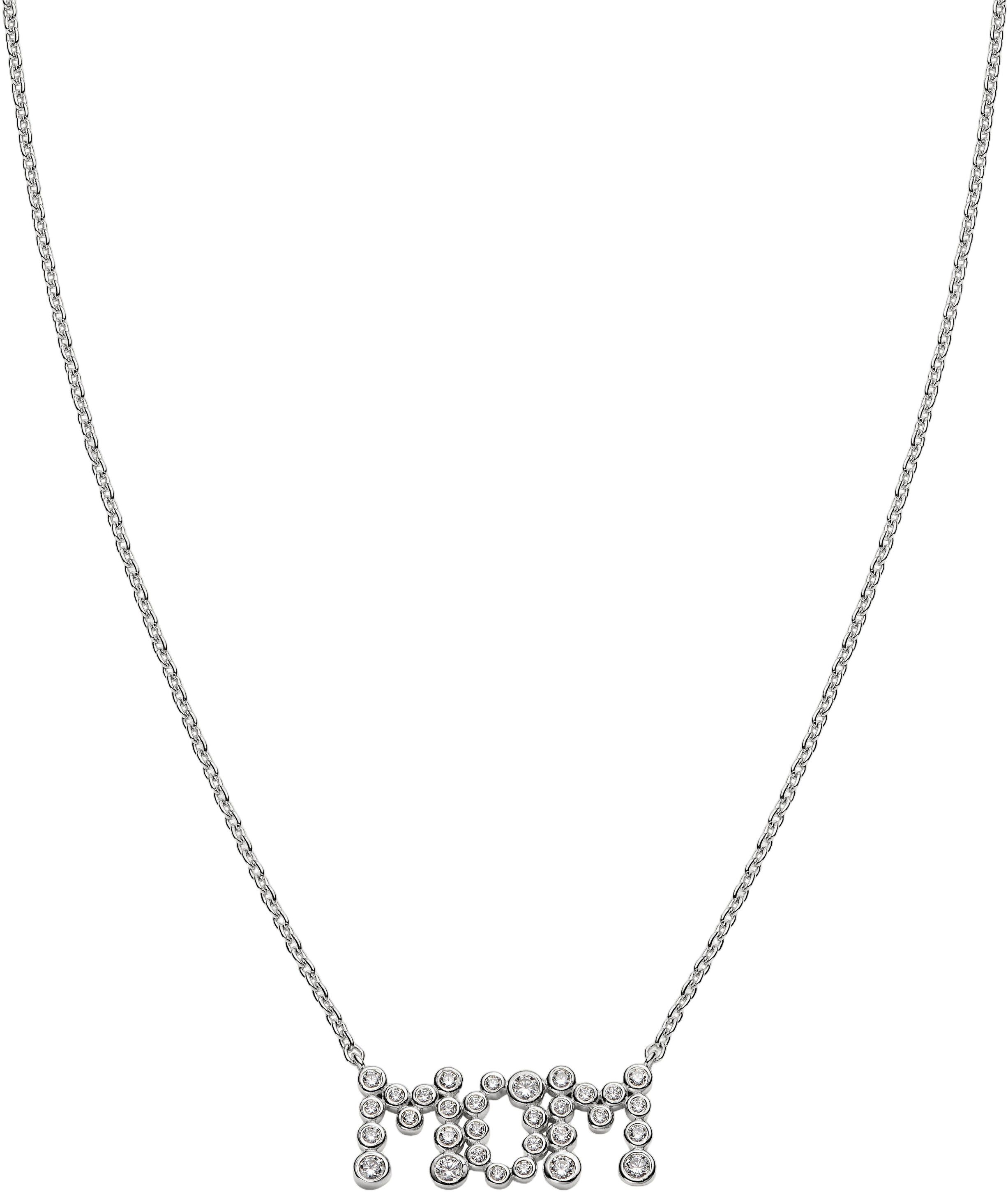 Mom Collet Necklace Silver