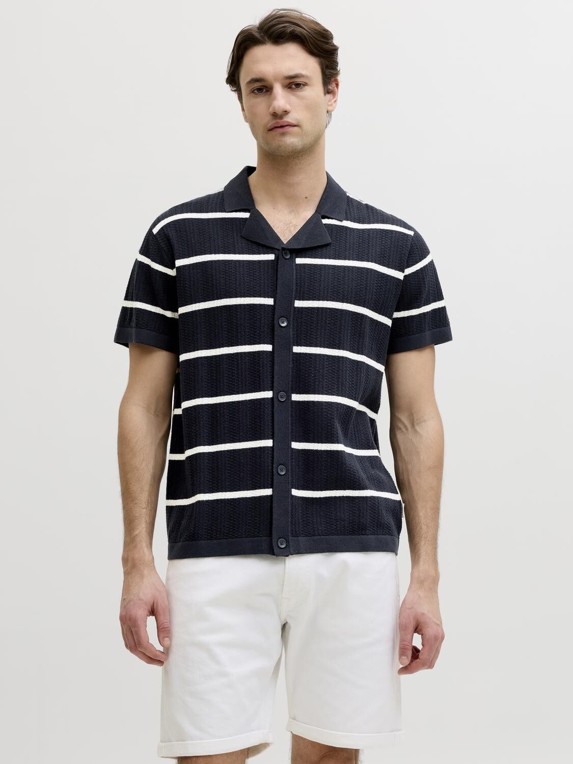 Jrebstance Knit Resort Shirt Ss