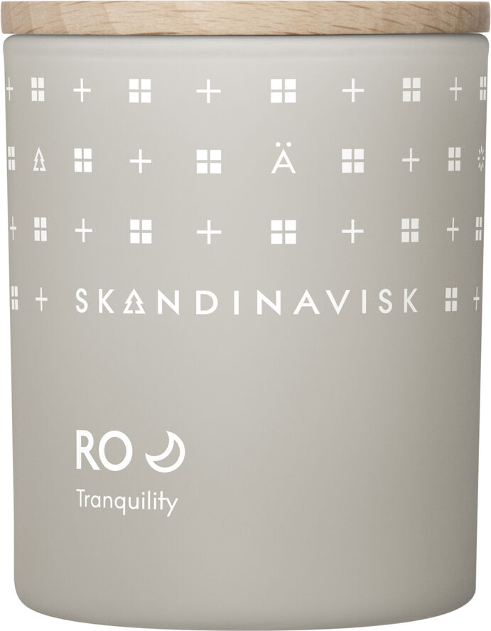 RO Scented Candle w Lid 65g
