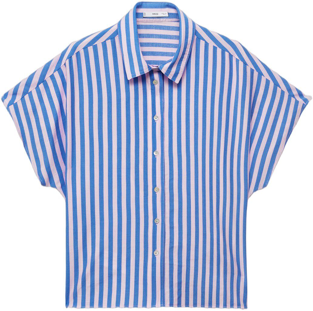 Short sleeve striped shirt