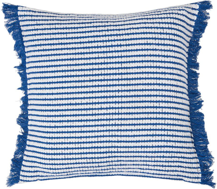 Heavy Striped Organic Cotton Pillow Cover