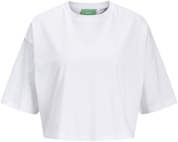 JXANDREA LOOSE SS CROPPED TEE JRS N