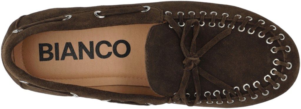 BIAMARLENE Moccassin Slipper Suede