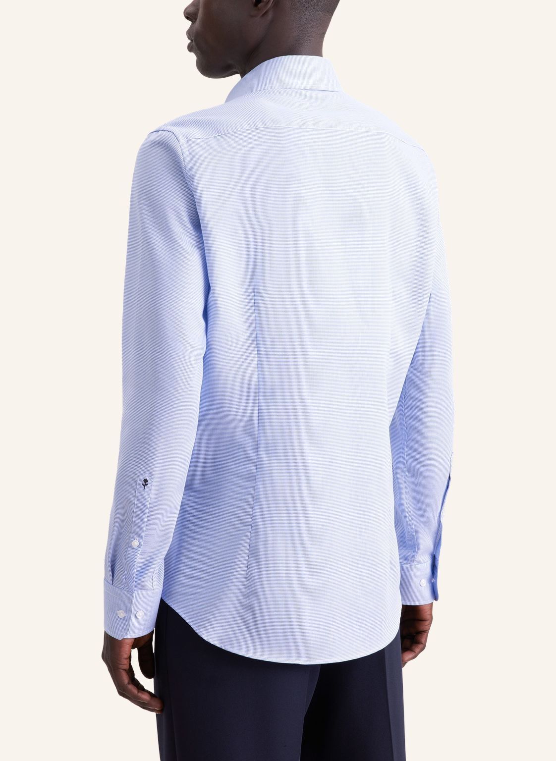 Business shirt Slim 1/1 Kent-Collar Structure