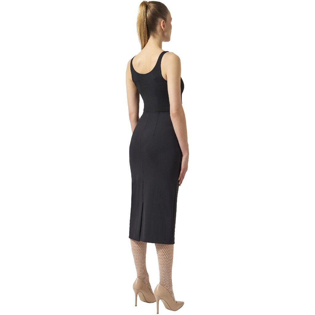 Midnight Grace Midi Skirt